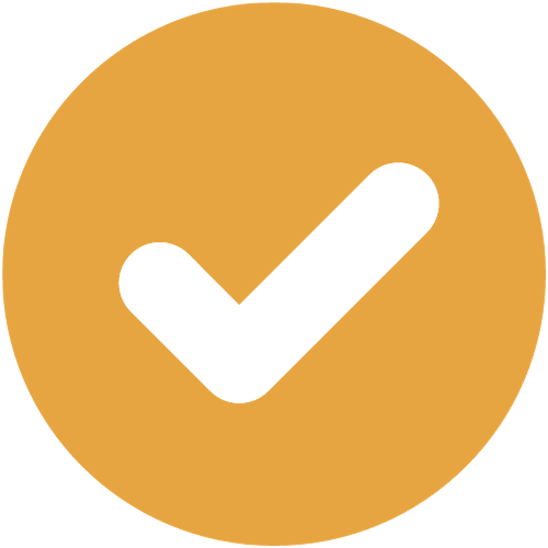 Icon with a checkmark